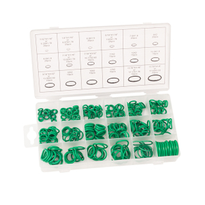 Jeu de joints toriques en caoutchouc HNBR de couleur verte, 270 pi&egrave;ces, pour la r&eacute;paration de la climatisation et de la climatisation